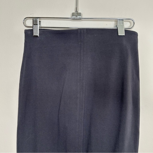 Wilfred Lis Pencil Skirt Fitted Stretchy Rayon Nylon Spandex Blend Black Size XS - Picture 5 of 9
